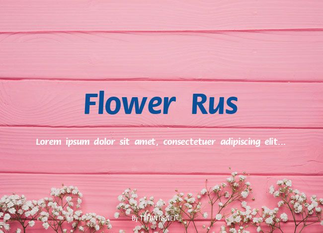 Flower Rus example